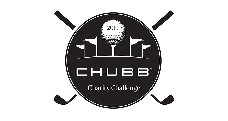 Alt tag: "Logo of 'Chubb Charity Challenge', a golf initiative that unites agents, clients, and colleagues from North America to support local communities. In 2022, they raised over $975,000 for various nonprofits.