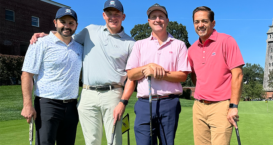 Members of Industrial Coverage Company (ICC) playing golf in support of the Winters Center for Autism. WCA is dedicated to enhancing the lives of adults with autism by addressing unemployment through job creation, training, and placement.